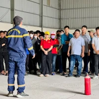 Huấn Luyện Nghiệp Vụ PCCC Cho CBNV Nhà Máy Kim Long Năm 2025